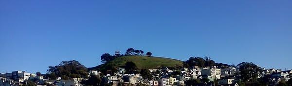 Located on the Northwest side of Bernal Hill