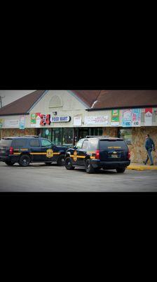 24-7 Food Mart just east of Dunkin' Donuts in Route 40/Pulaski Highway in Newark, DE