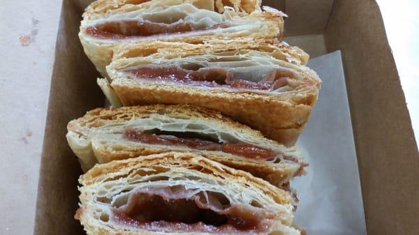 Guava pastries. Delicious. Bomb.com. Make sure you log on.