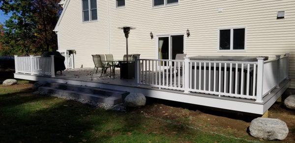 42'x16' monster deck. Collaboration between myself and Vintage Home Remodeling.