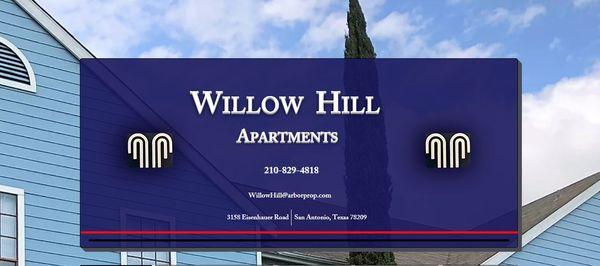 Willow Hill Apartments - Call us today to schedule a tour