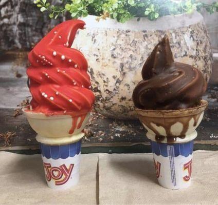 Dipped cones