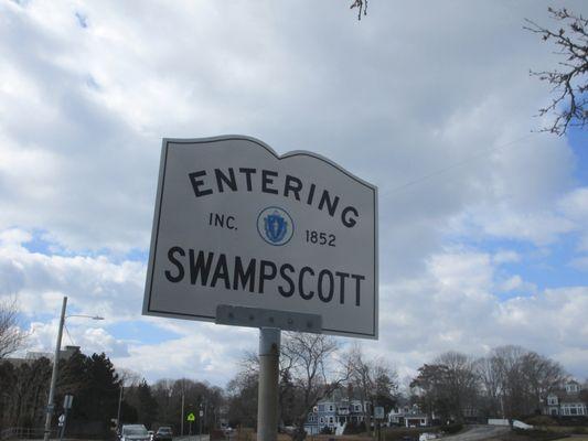 Entering Swampscott from Marblehead.