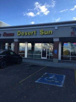 Desert sun tanning salon