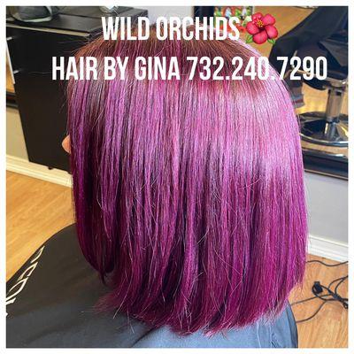 Wild Orchid hair by Gina