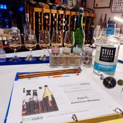 International Wine and Spirits Guild Fine Spirits Sommelier Certification Seminar