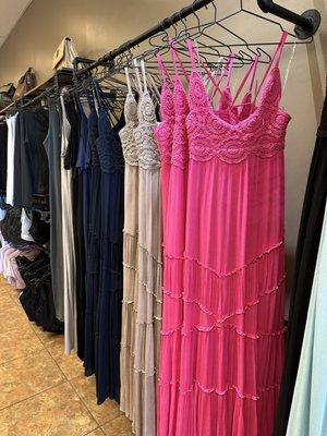 Maxi dresses of all different styles!