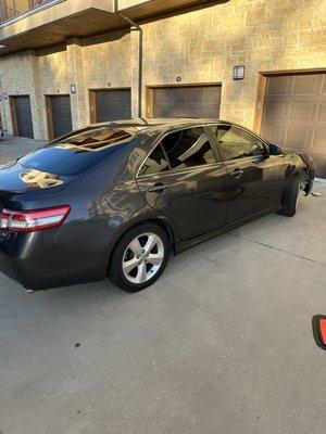 Toyota Camry standard exterior and interior clean