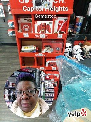 Checking out the many things this store has yo offer gamers!