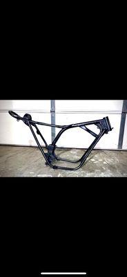 Ceramic coated motorcycle frame