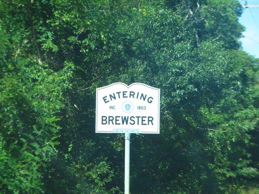 Entering Brewster.