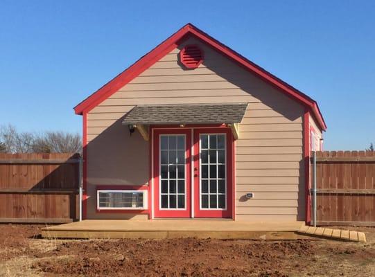 Small Backyard Apartment build from slab up.