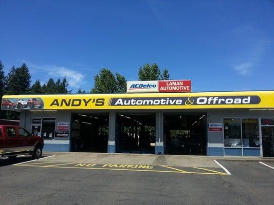 Front View of the Shop from Martin Way (as if you were sitting at Dutch Bro's Coffee waiting for your daily dose)