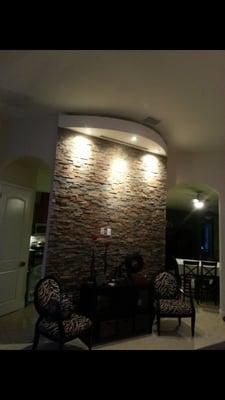 Stone work and trim