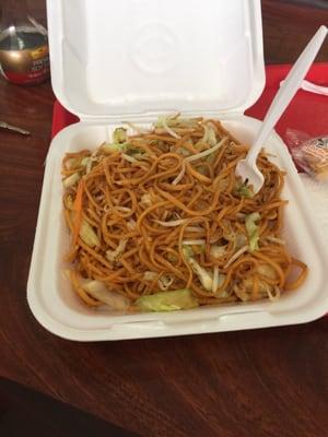 Chicken low mein.