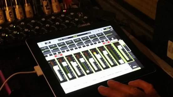 Wireless mixing with one of our Digital Mixing Consoles
