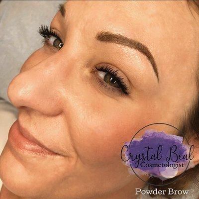 Powder Brow permanent brow service