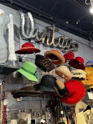 Vintage Hat wall