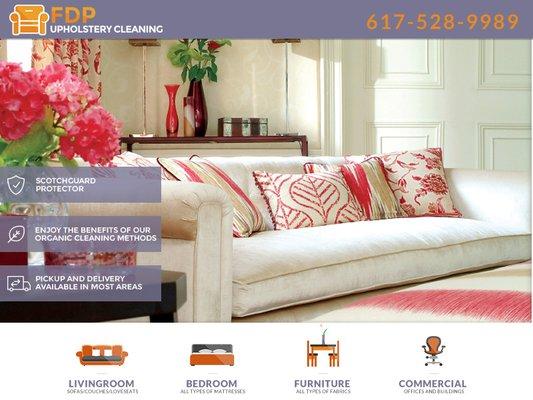 Upholstery Cleaning Boston