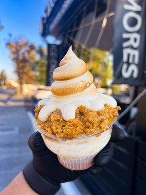 Pumpkin Tres Leches Sundae - Available 11/4-11/30/23