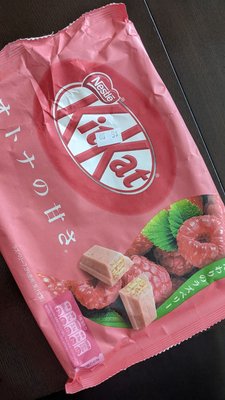 Raspberry KitKats