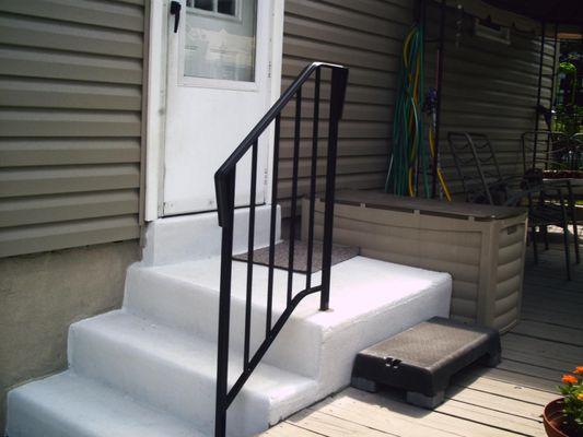 standard iron railing