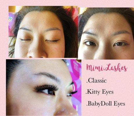 Eyelash extensions By Mimi