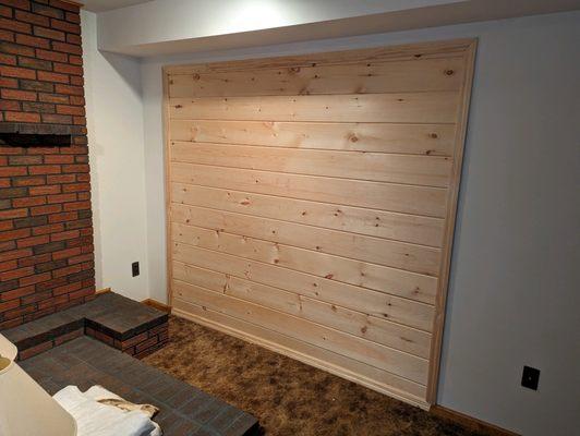 Removable interior wall!