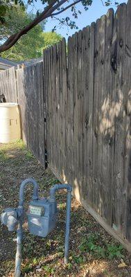 Fence repairs