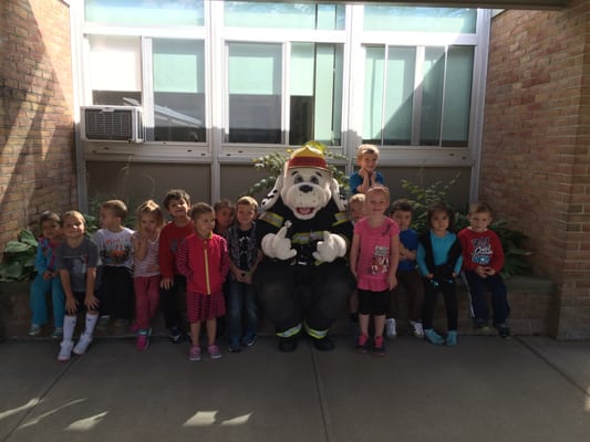 Sparky the Fire Dog - Fire Safety Week