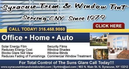 Syracuse Trim & Window Tint