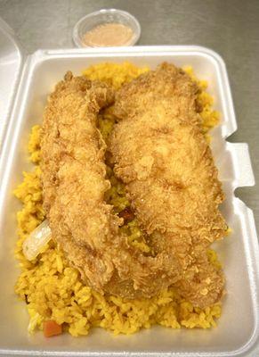 Fried Catfish platter