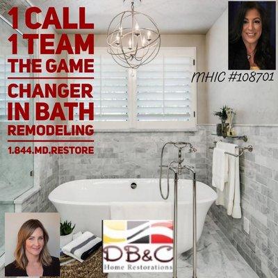 Full service bath remodeling
 excellent prices! Free design assistance.