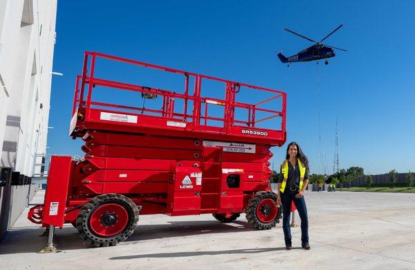 Rough terrain scissor lifts for the toughest jobs.