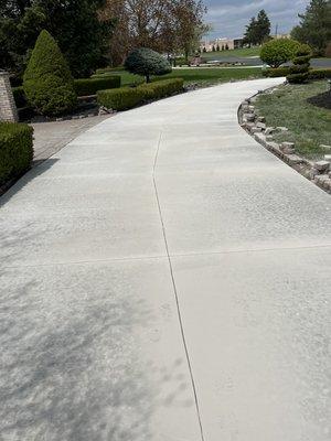 Brand new driveway