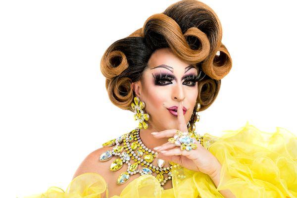 Florida drag performer Alyssa Lemay branding portrait