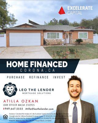 Home Financed!