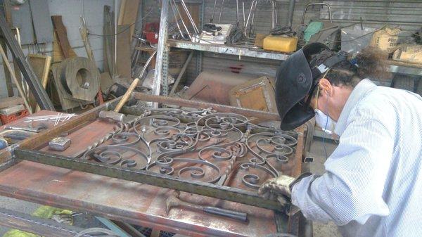 custom gate process