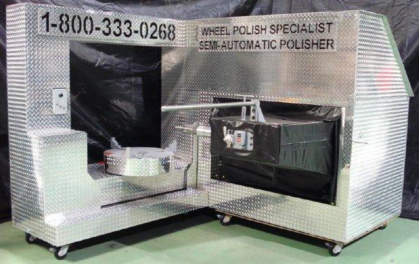 The "Legacy" Wheel Polisher.  Complete Wheel Polishing Systems, Supplies and Training. Available Nationwide.