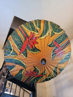 Vintage Tropical Fan.