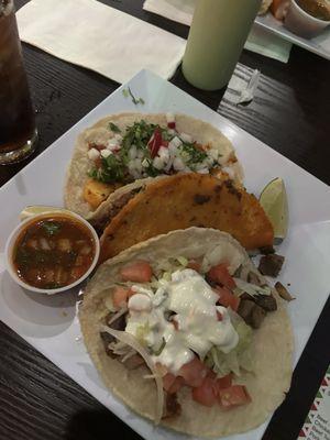 Cow tongue, birria, al pastor