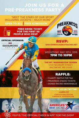 Pre-Preakness Party