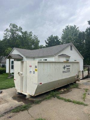 30 yard dumpster