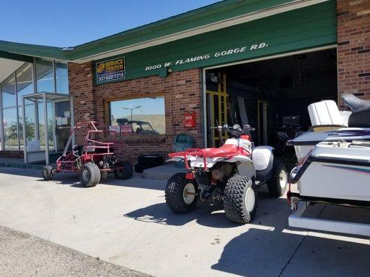 Our ATV shop