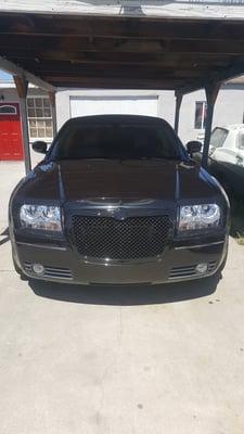 The front of our 2006 chrysler 300