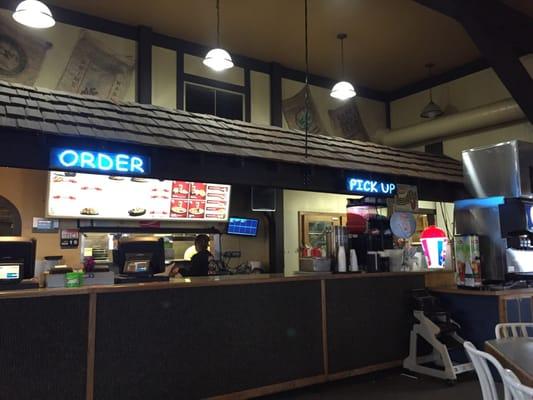 Front counter area. Very clean restaurant!