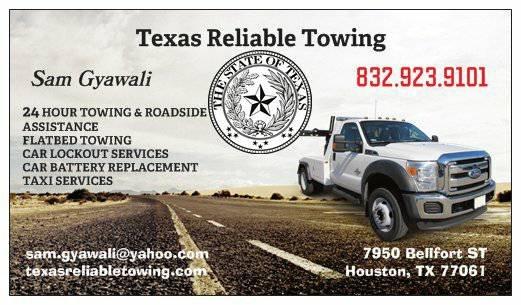 TEXAS RELIABLE TOWING