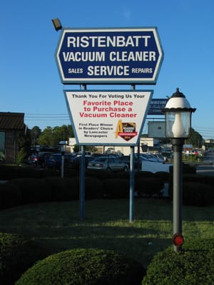 Ristenbatt Vacuum was voted "Favorite Place to Purchase a Vacuum Cleaner" by the readers of Lancaster Newspapers in Summer of 20