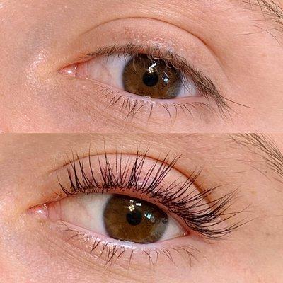 Lash lift results!