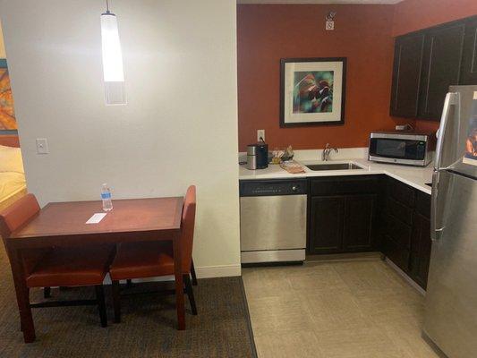 Kitchen dining area